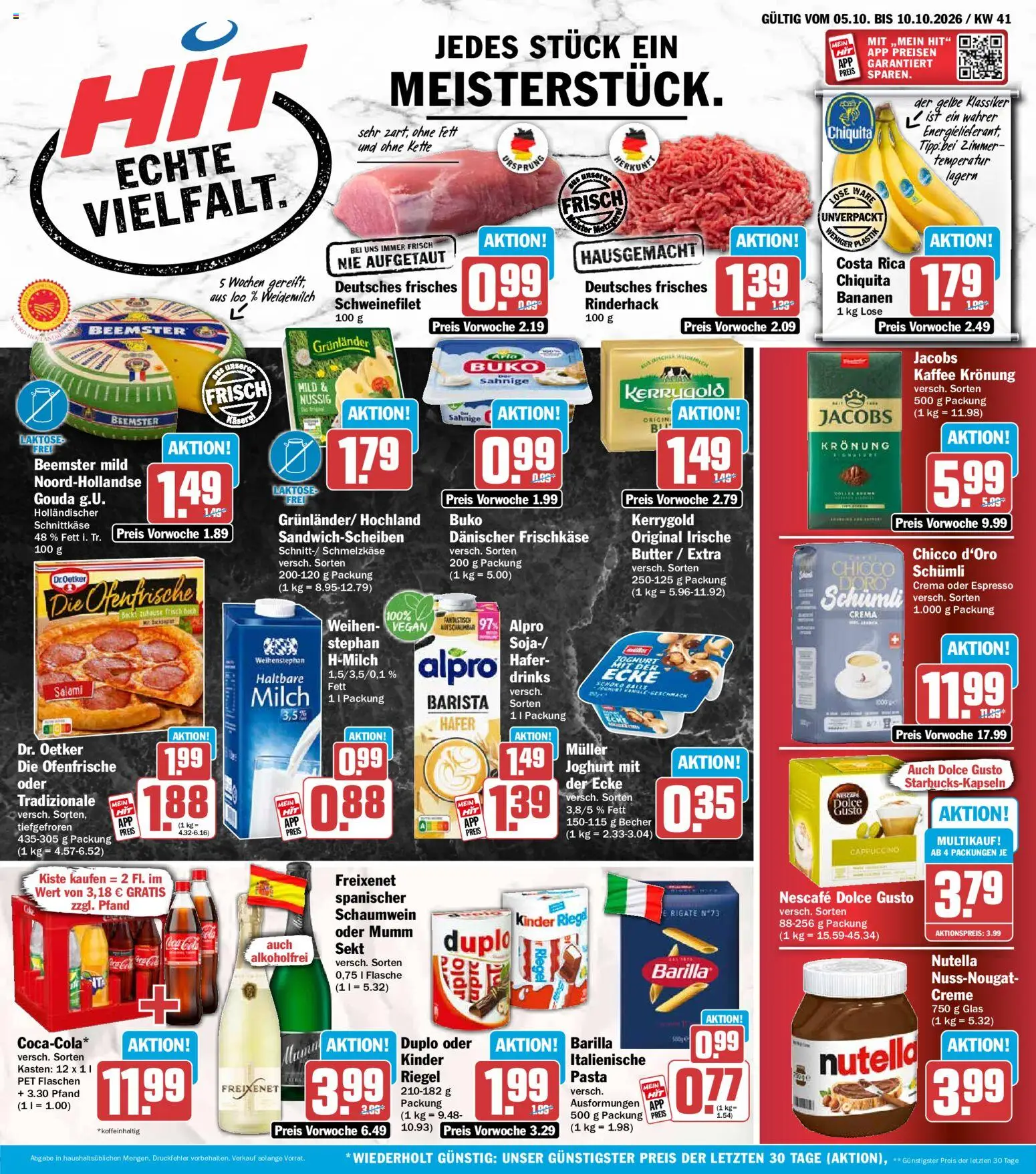 HIT Prospekt - Seite 1 - gültig ab 05.10.2026