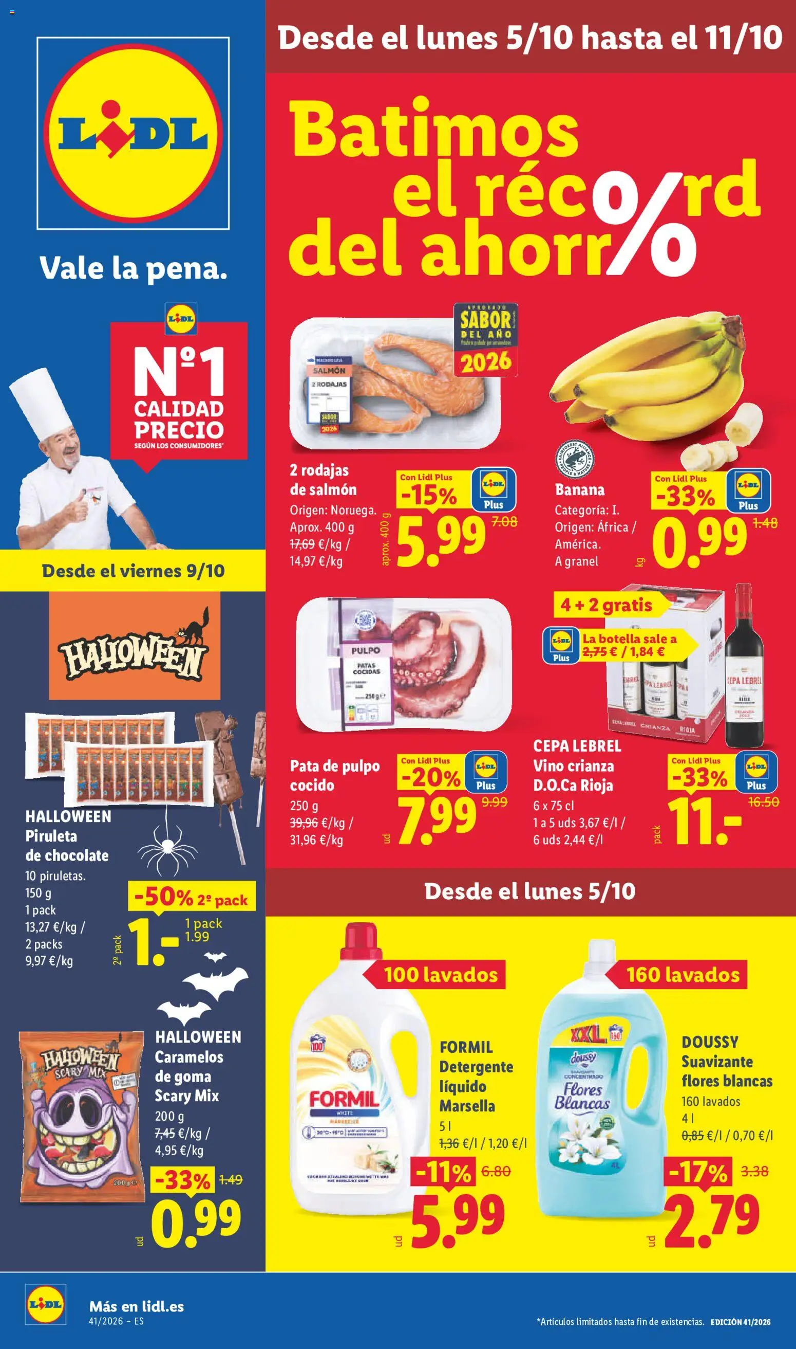 Lidl folleto - Página de 1 - Válido desde 05/10/2026