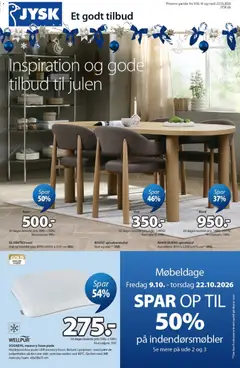 Forhåndsvisning JYSK - Tilbudsavis gyldig fra 09/10/2026