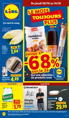 Aperçu LIDL catalogue valable à partir du 08/10/2026