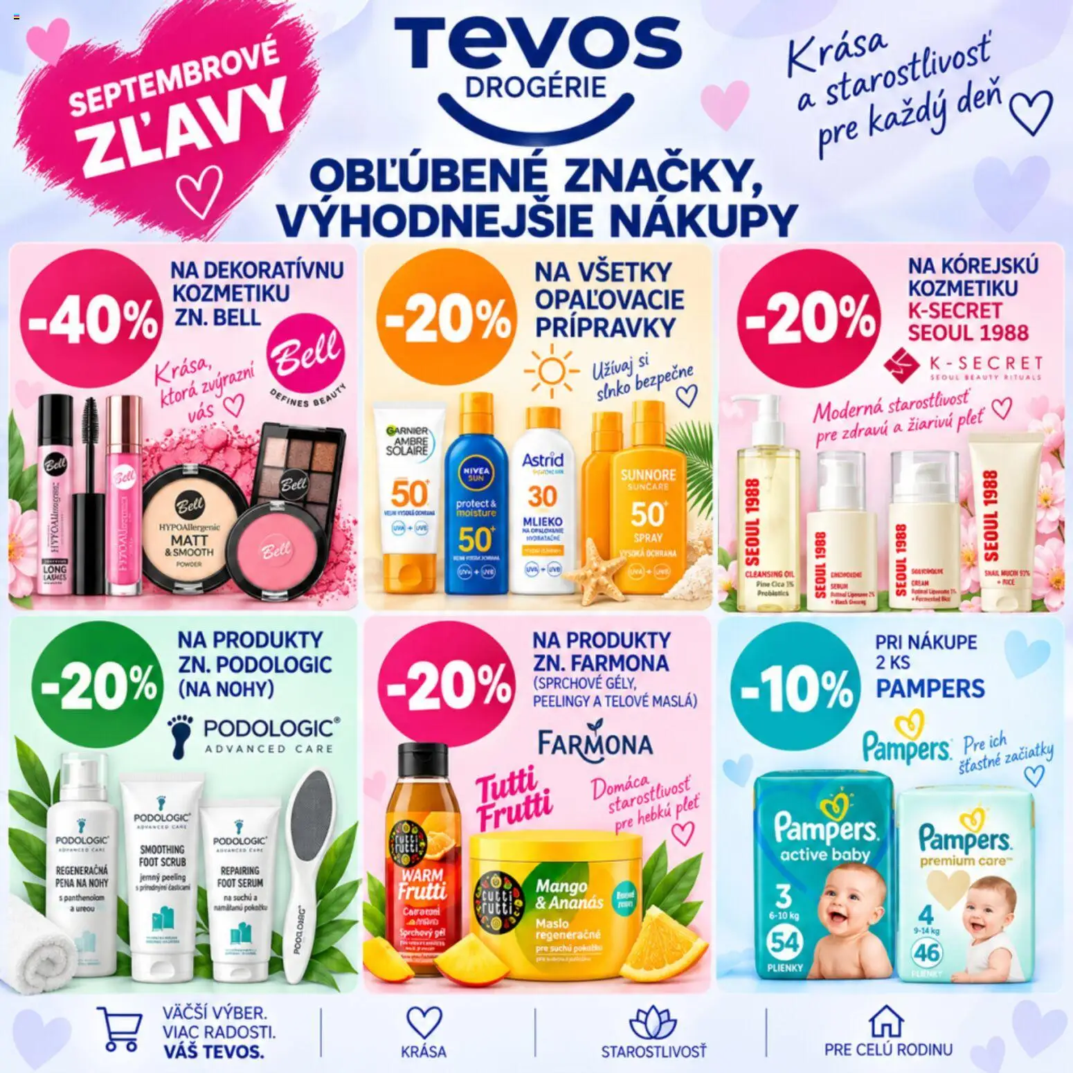 TEVOS drogérie leták - strana 1- platný od 15.10.2026