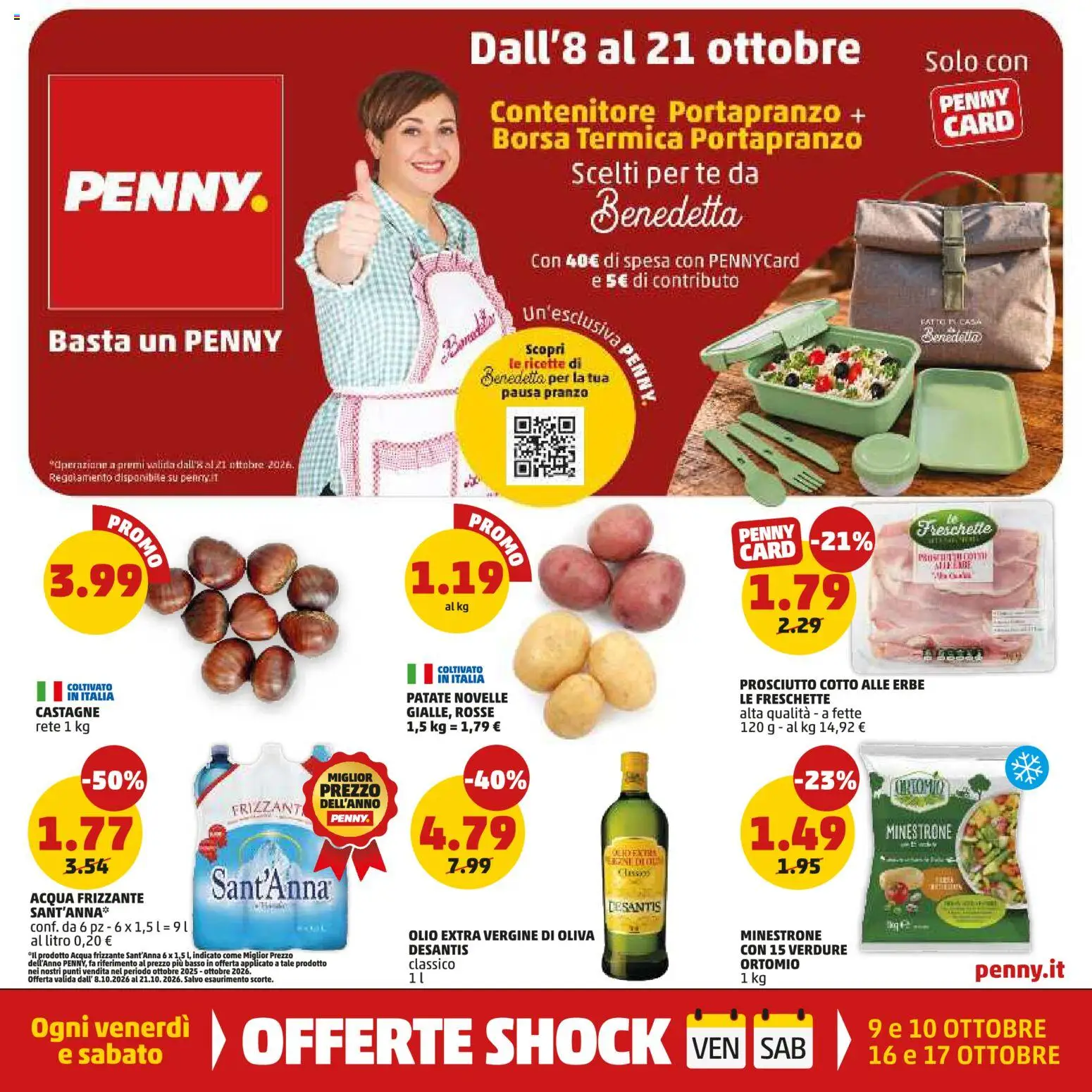 PENNY volantino - pagina 1 - valido dal 08/10/2026