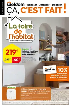 Aperçu Weldom catalogue valable à partir du 14/10/2026