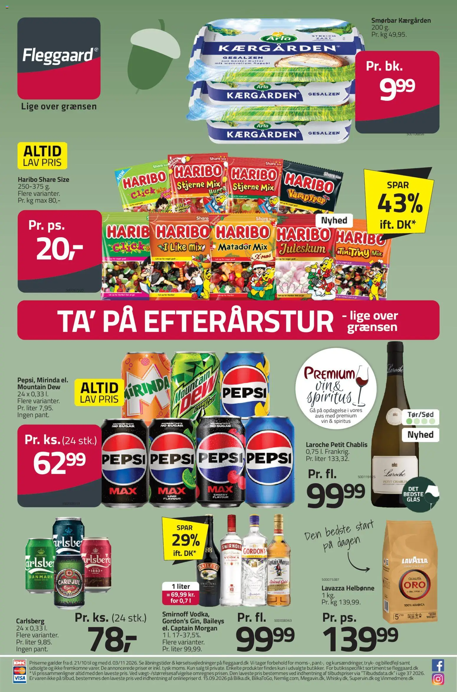 Fleggaard - Tilbudsavis - side 1- gyldig fra 21/10/2026
