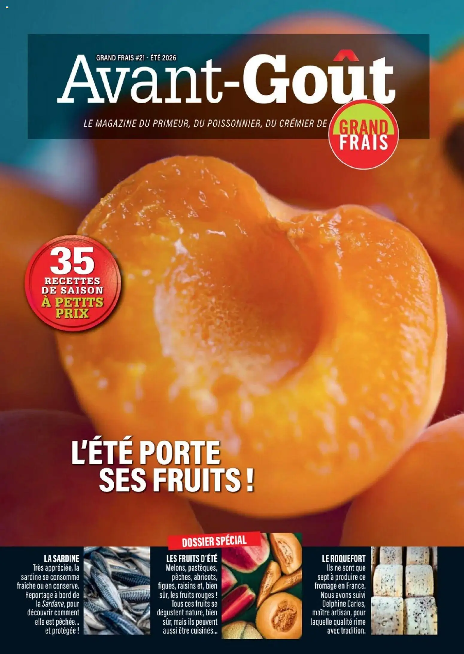 Grand Frais - Eté 2026 - page 1 - valable à partir du 30/09/2026