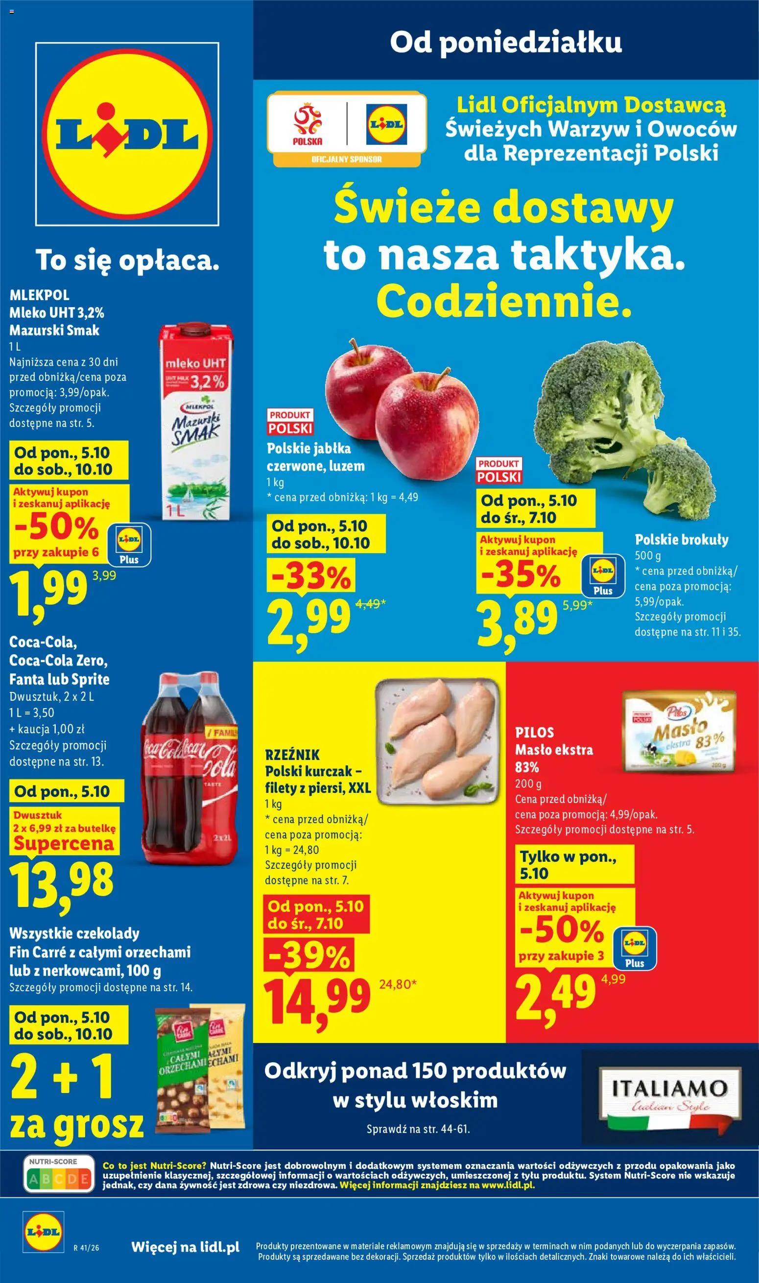 Lidl gazetka - strona 1- ważny od 05.10.2026