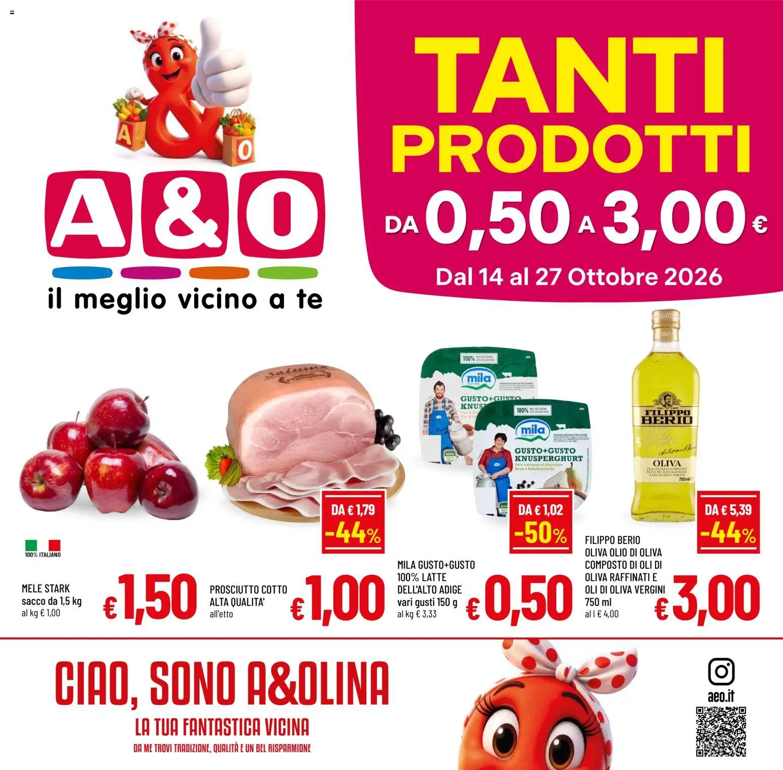 A&O volantino - pagina 1 - valido dal 14/10/2026
