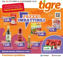 Anteprima Tigre volantino valida dal 22/10/2026