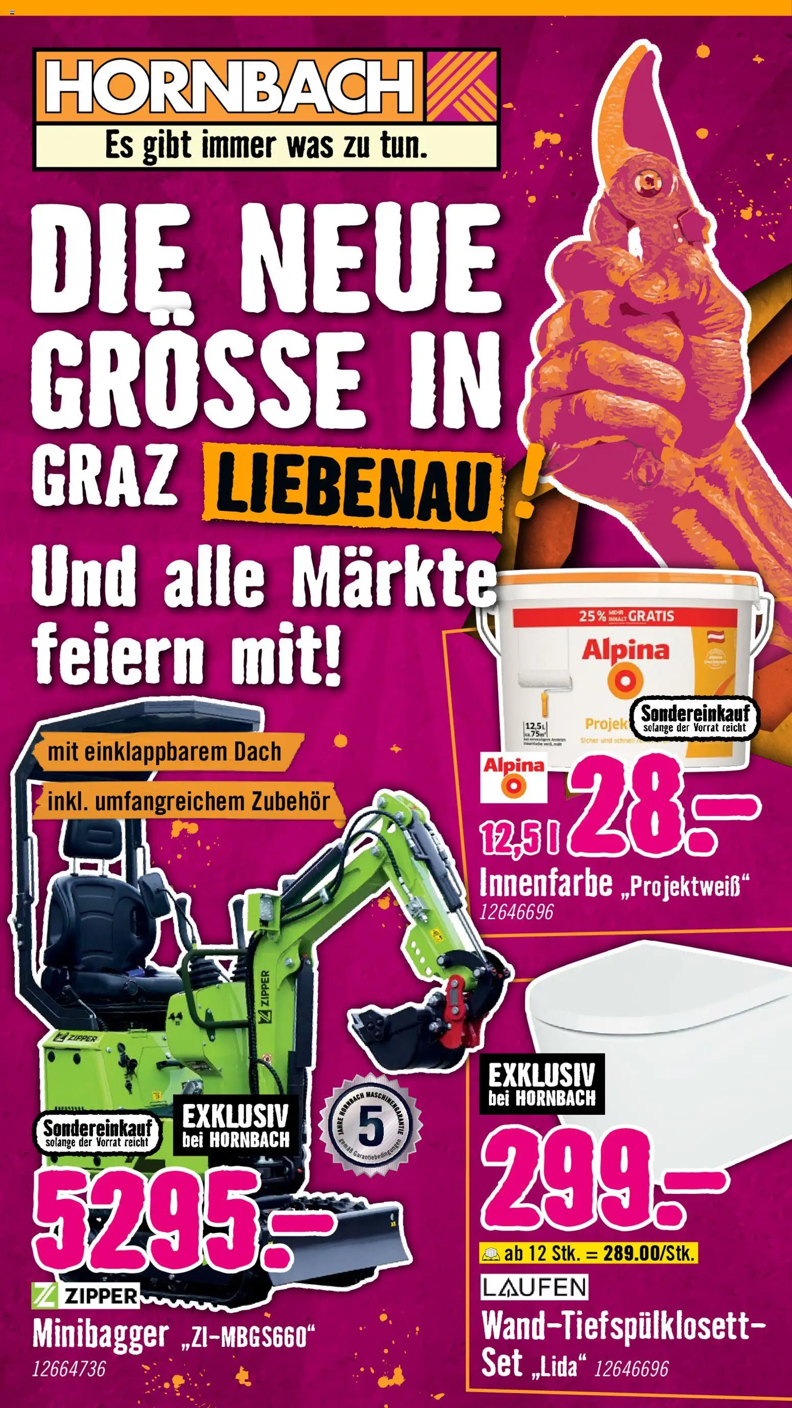 Hornbach Flugblatt - Seite 1- gültig ab 16.09.2026