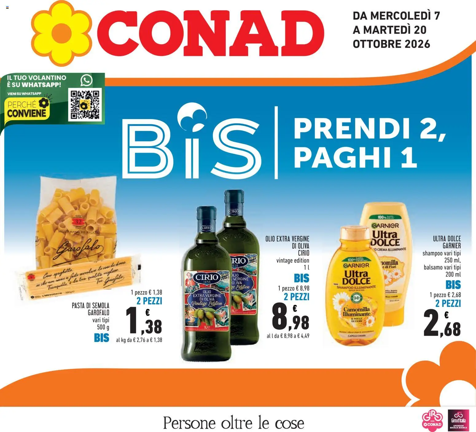 Conad volantino - pagina 1 - valido dal 07/10/2026