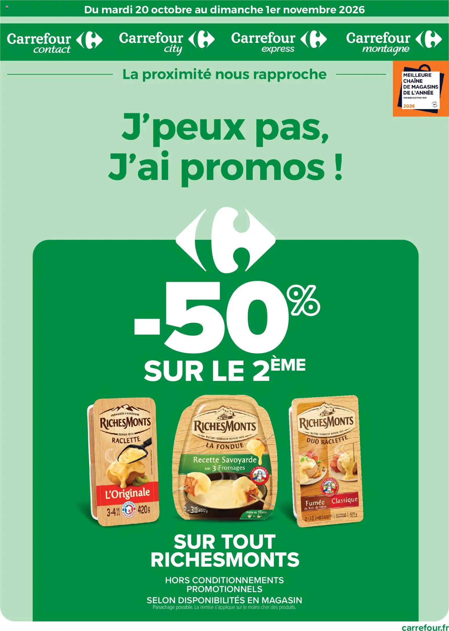 Carrefour City catalogue - page 1 - valable à partir du 20/10/2026