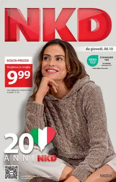 Anteprima NKD volantino valida dal 08/10/2026