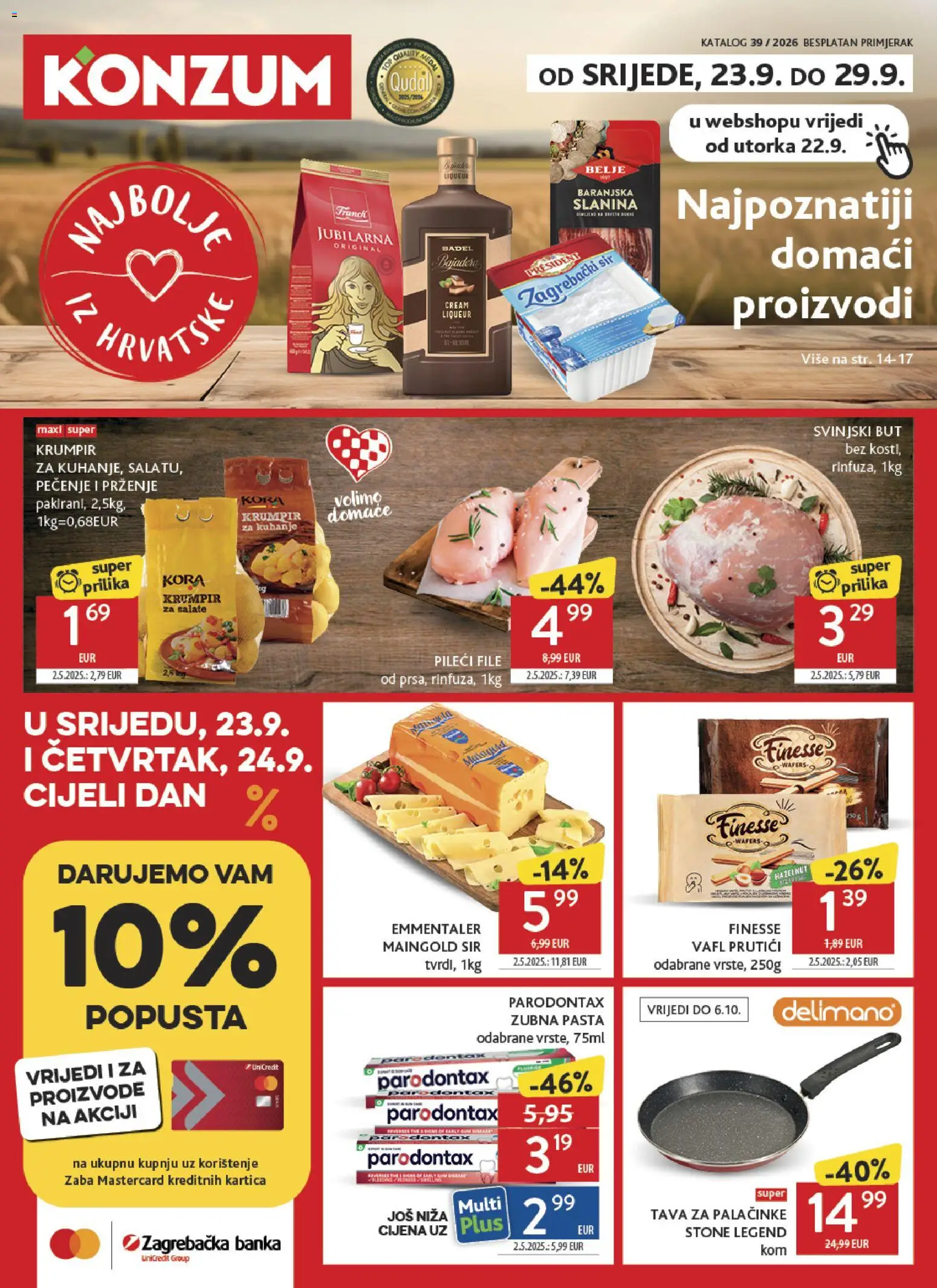 Konzum Katalog - stranica 1- važeći od 23.09.2026