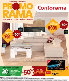 Aperçu Conforama catalogue valable à partir du 29/09/2026