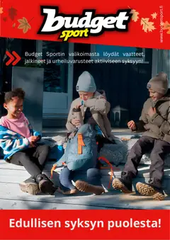 Esikatselu Budget Sport tarjoukset voimassa alkaen 14/10/2026