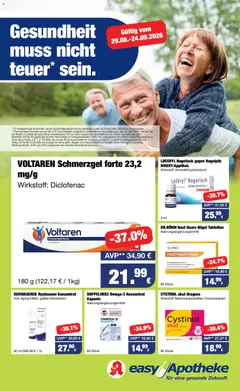Vorschau Easy Apotheke Prospekt gültig ab 29.08.2026