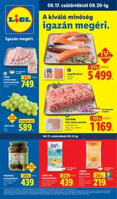 Előnézet Lidl akciós újság érvényes 2026.09.17.-tól