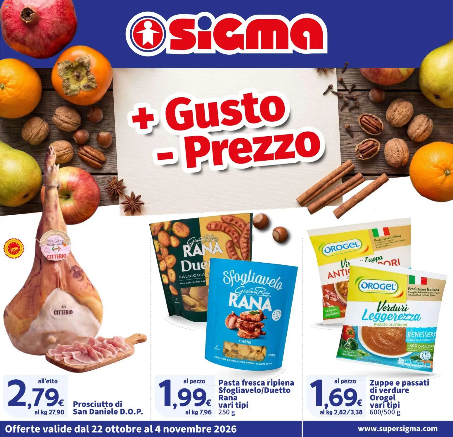 SIGMA volantino - pagina 1 - valido dal 22/10/2026