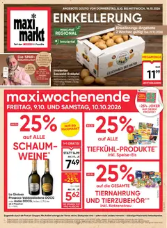 Vorschau Maximarkt Flugblatt gültig ab 08.10.2026