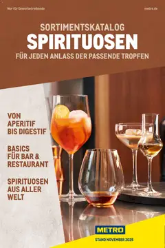 Vorschau Spirituosen Sortiment gültig ab 01.12.2025