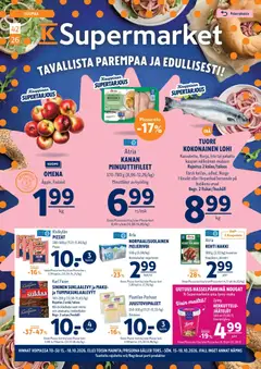 Esikatselu K-Supermarket tarjoukset voimassa alkaen 15/10/2026
