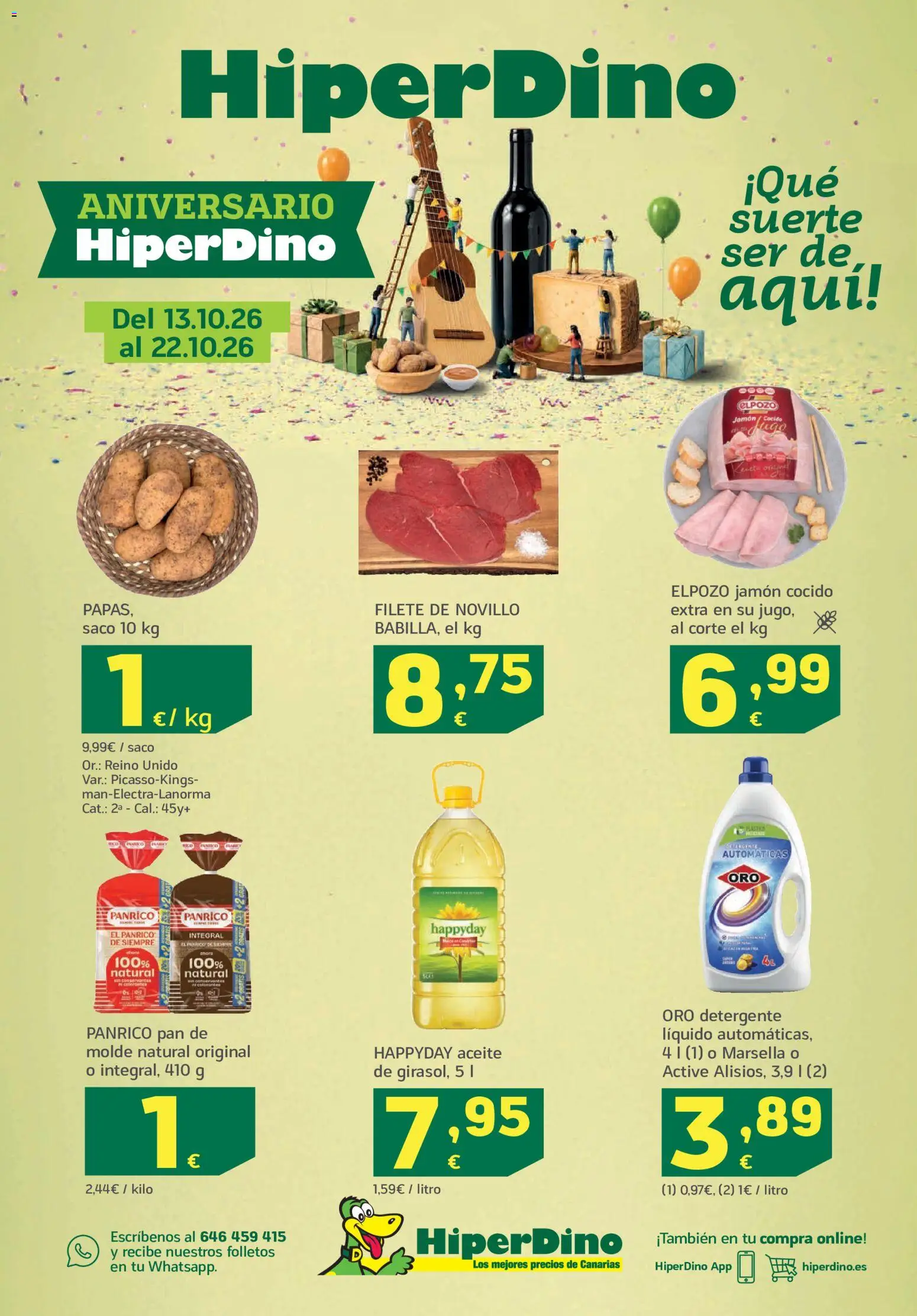 HiperDino folleto - Página de 1 - Válido desde 13/10/2026