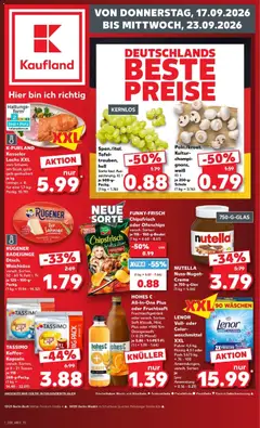 Vorschau Kaufland Prospekt gültig ab 17.09.2026