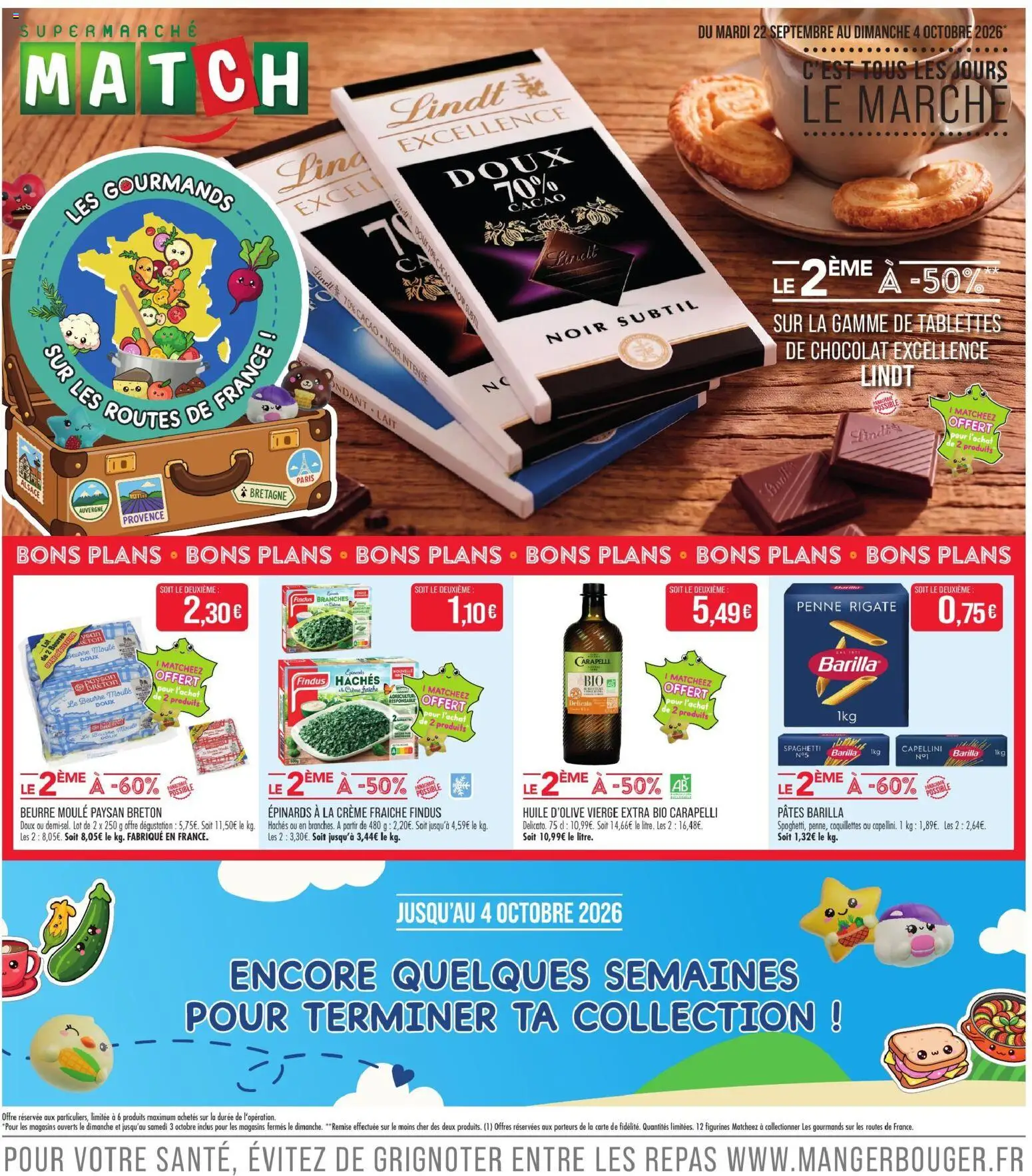 Match Supermarché catalogue - page 1 - valable à partir du 22/09/2026