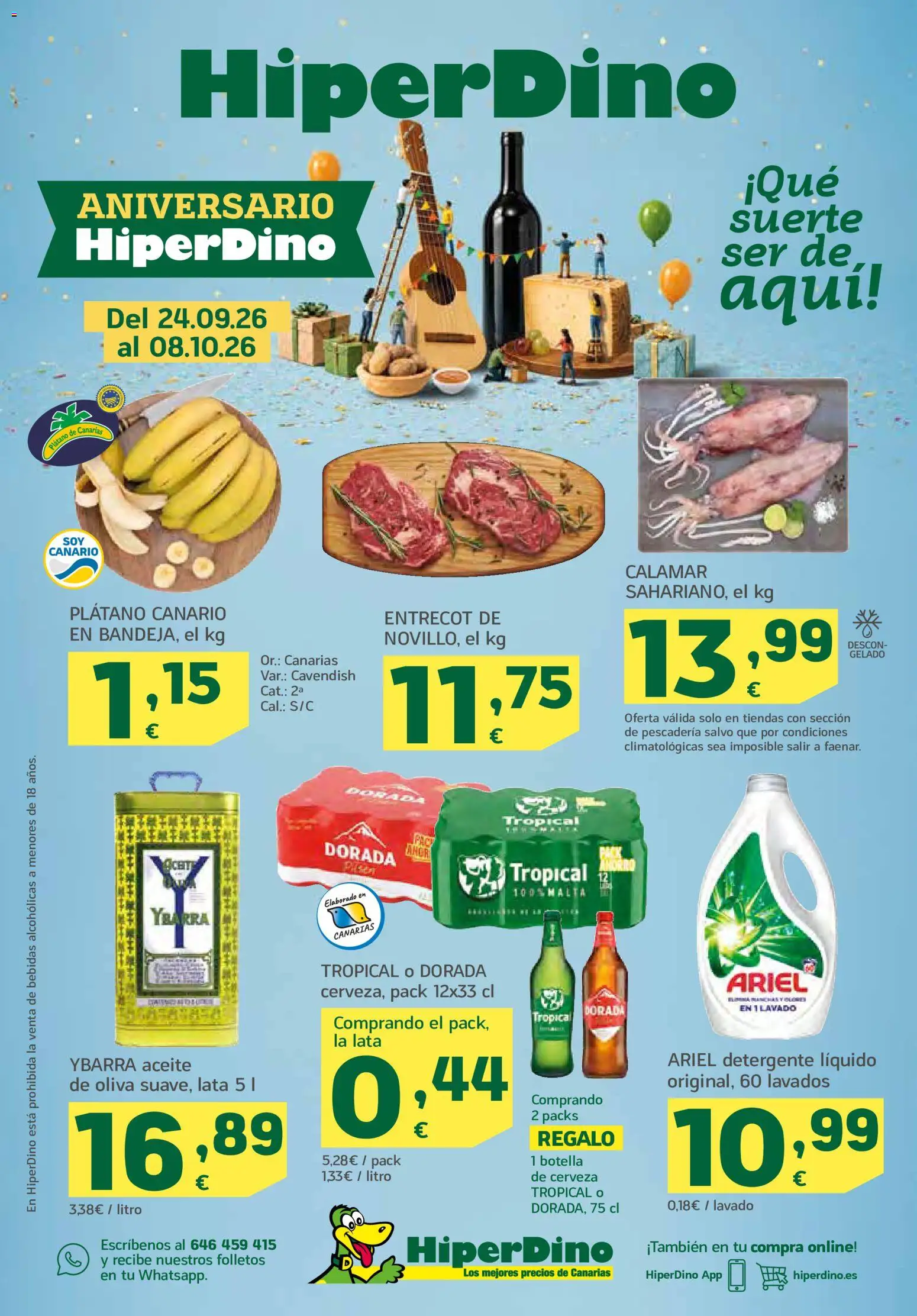 HiperDino Folleto - Página de 1 - Válido desde 24/09/2026