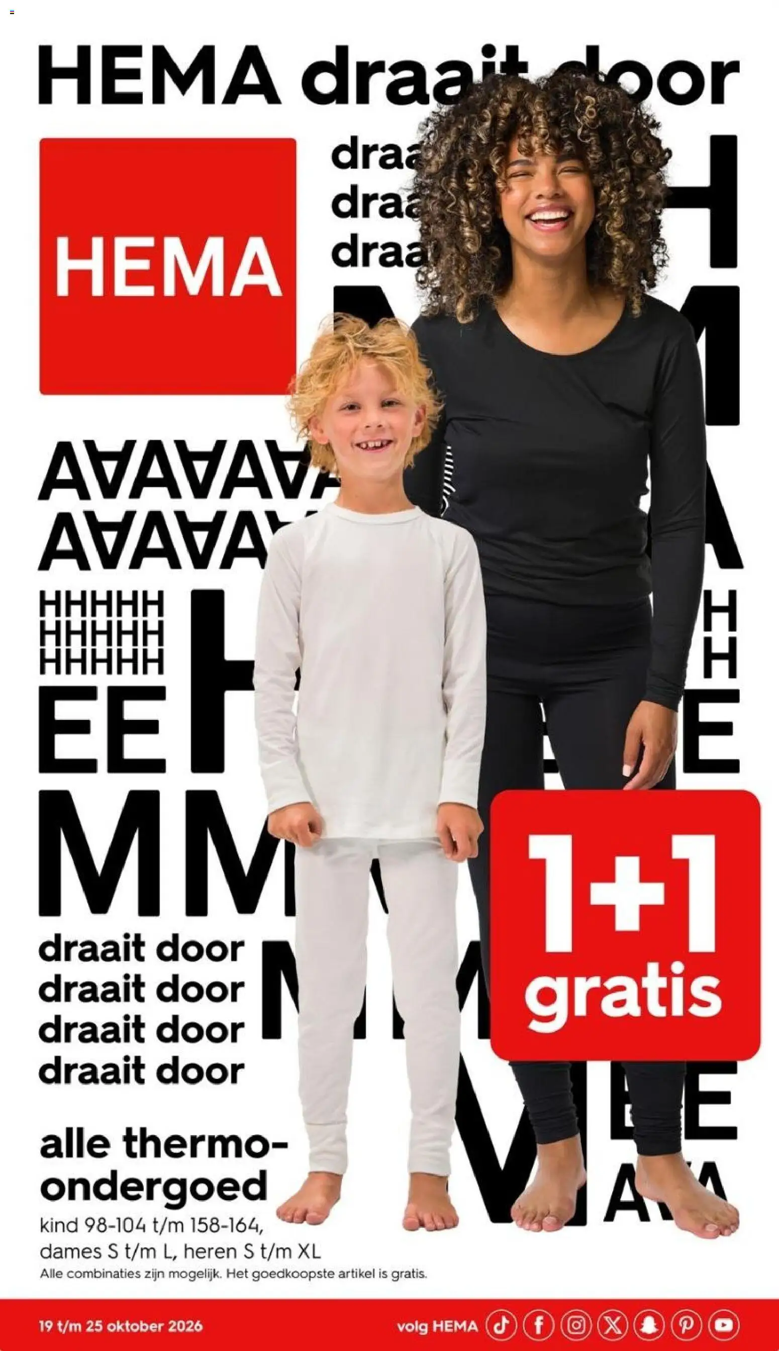 Hema folder - pagina 1- geldig vanaf 19-10-2026