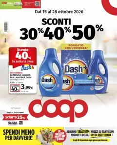 Anteprima COOP volantino valida dal 15/10/2026
