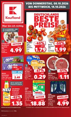 Vorschau Kaufland Prospekt gültig ab 08.10.2026