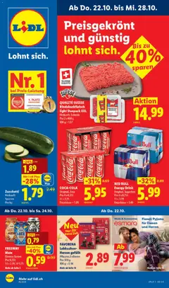 Vorschau Lidl aktionen gültig ab 22.10.2026