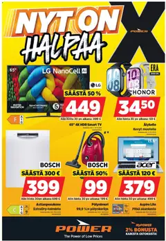 Esikatselu Power tarjoukset voimassa alkaen 28/09/2026