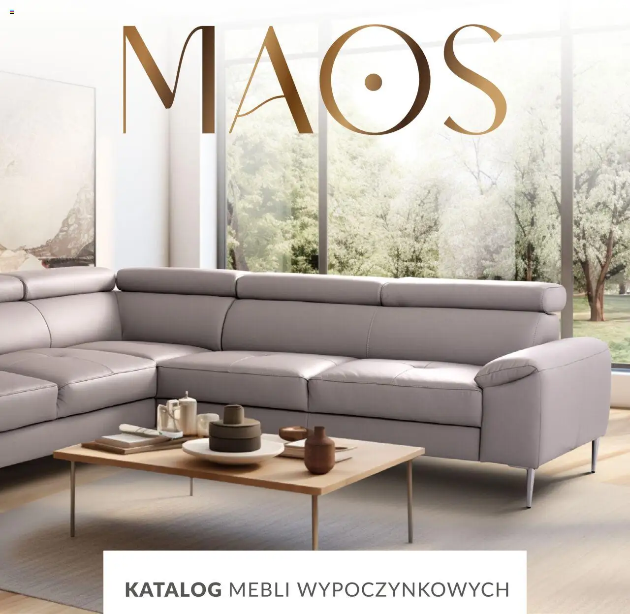 Black Red White Gazetka - Katalog mebli wypoczynkowych MAOS - strona 1- ważny od 27.08.2024