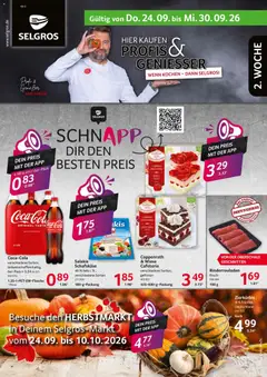 Vorschau Selgros Prospekt gültig ab 24.09.2026