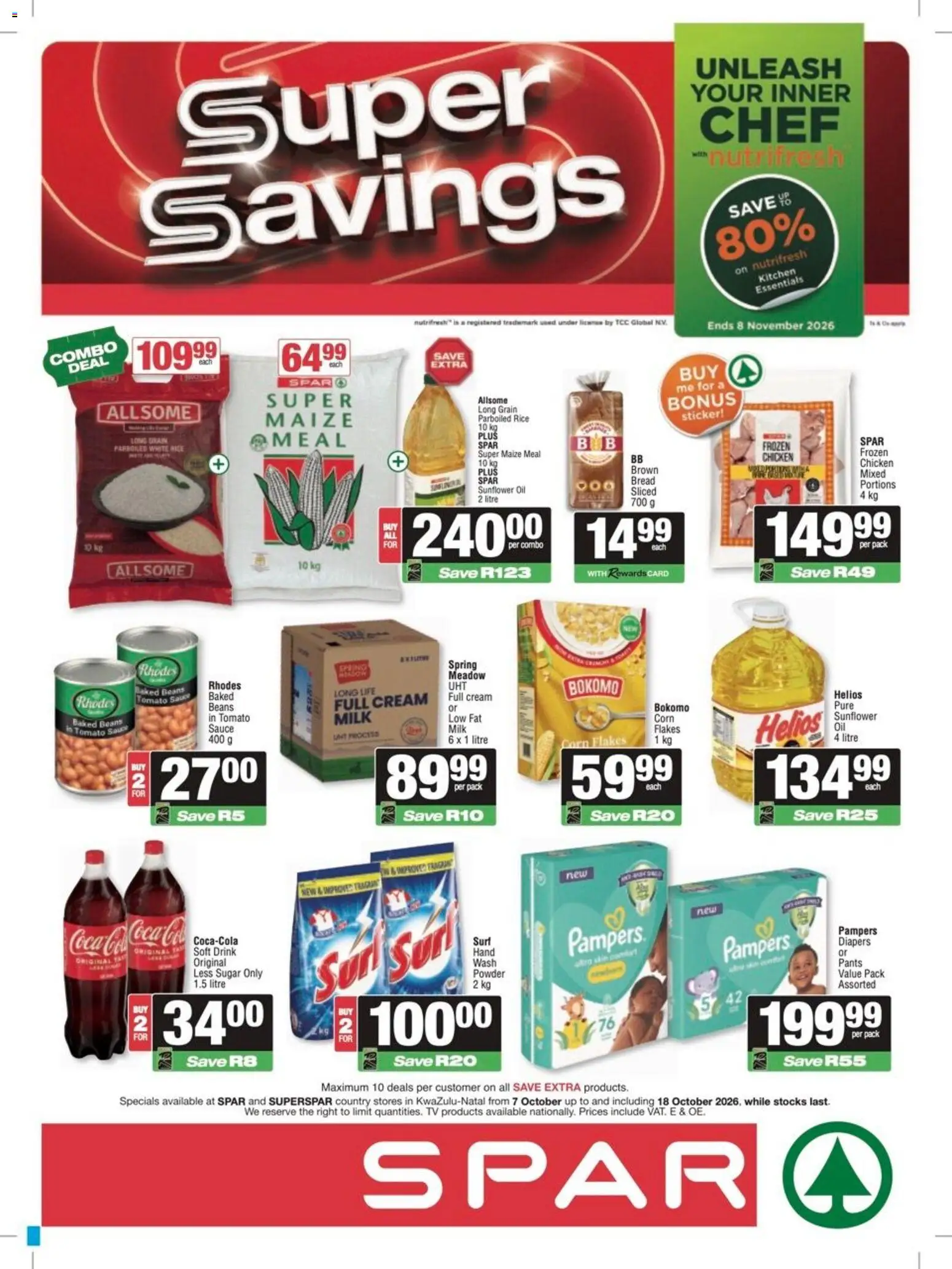 Spar Specials - page 1- valid from 07/10/2026