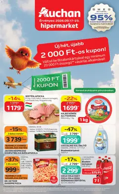 Előnézet Auchan akciós újság érvényes 2026.09.17.-tól