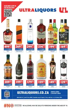 Preview Ultra Liquors Specials valid from 01/10/2026