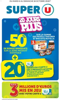 Aperçu Super U catalogue valable à partir du 06/10/2026