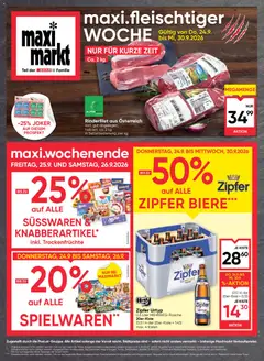Vorschau Maximarkt Flugblatt gültig ab 24.09.2026