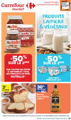 Aperçu Carrefour Market catalogue valable à partir du 27/10/2026