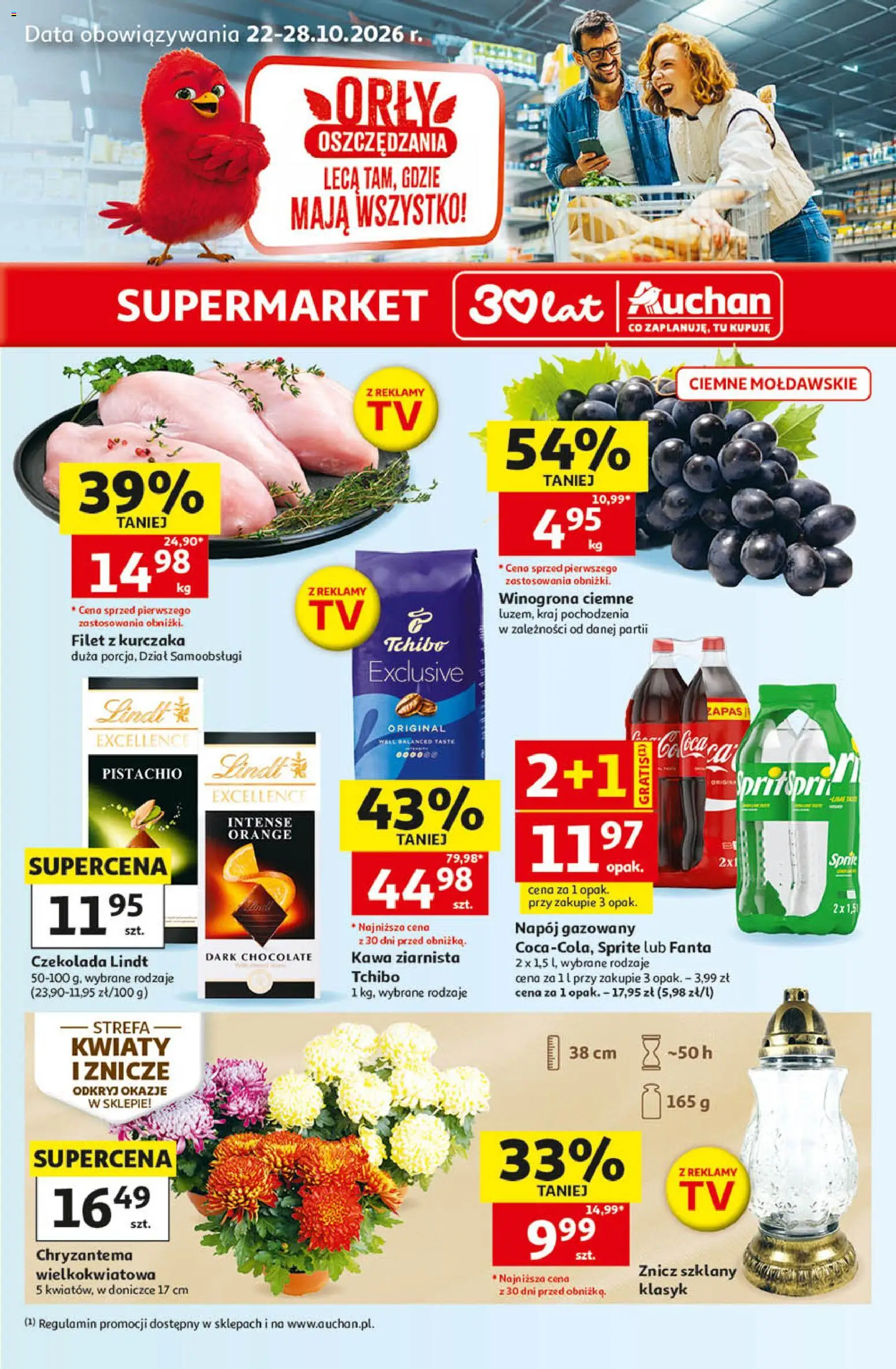 Auchan gazetka - strona 1- ważny od 22.10.2026