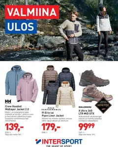 Esikatselu Intersport tarjoukset voimassa alkaen 25/09/2026