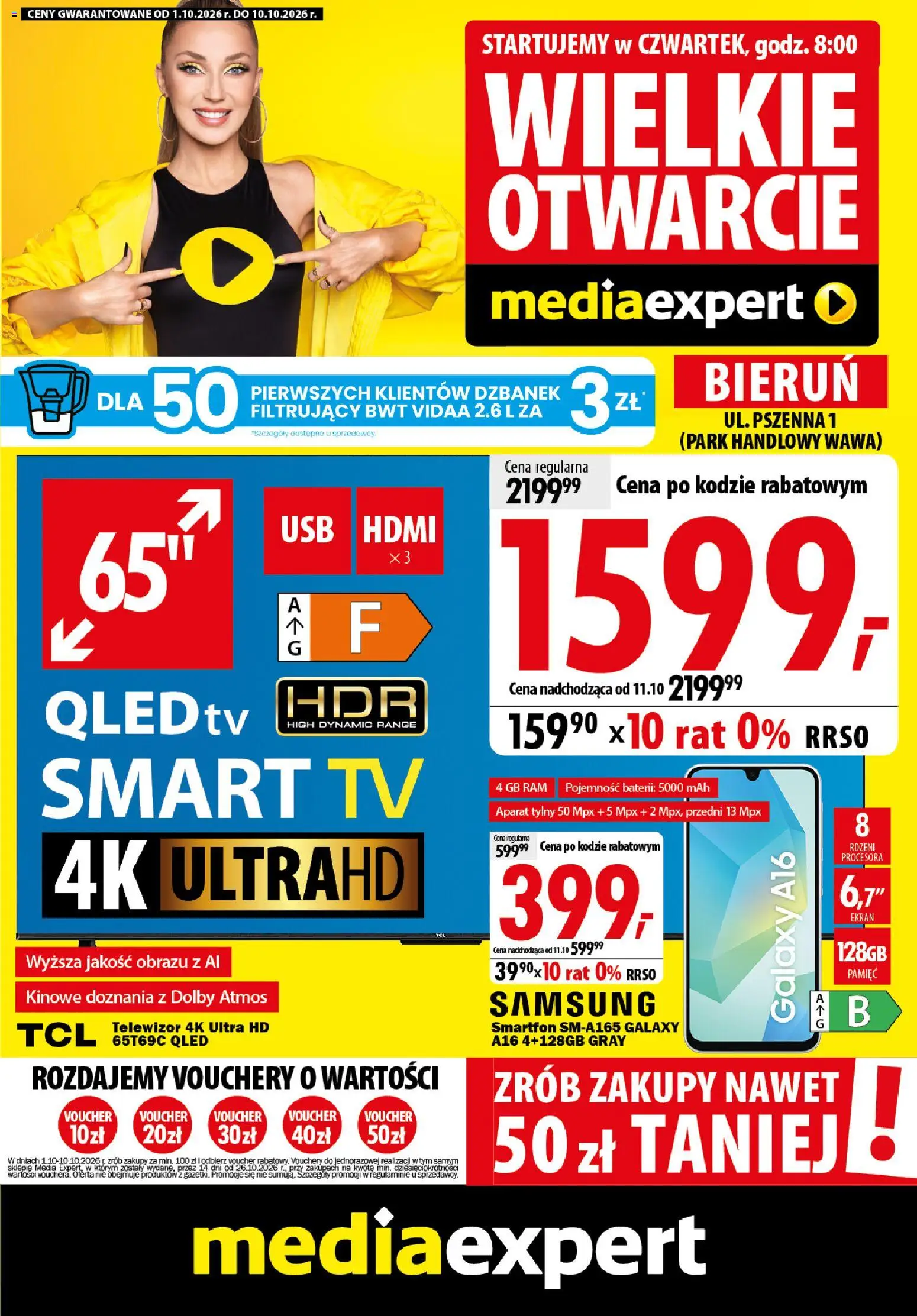 Mediaexpert promocje - strona 1- ważny od 01.10.2026