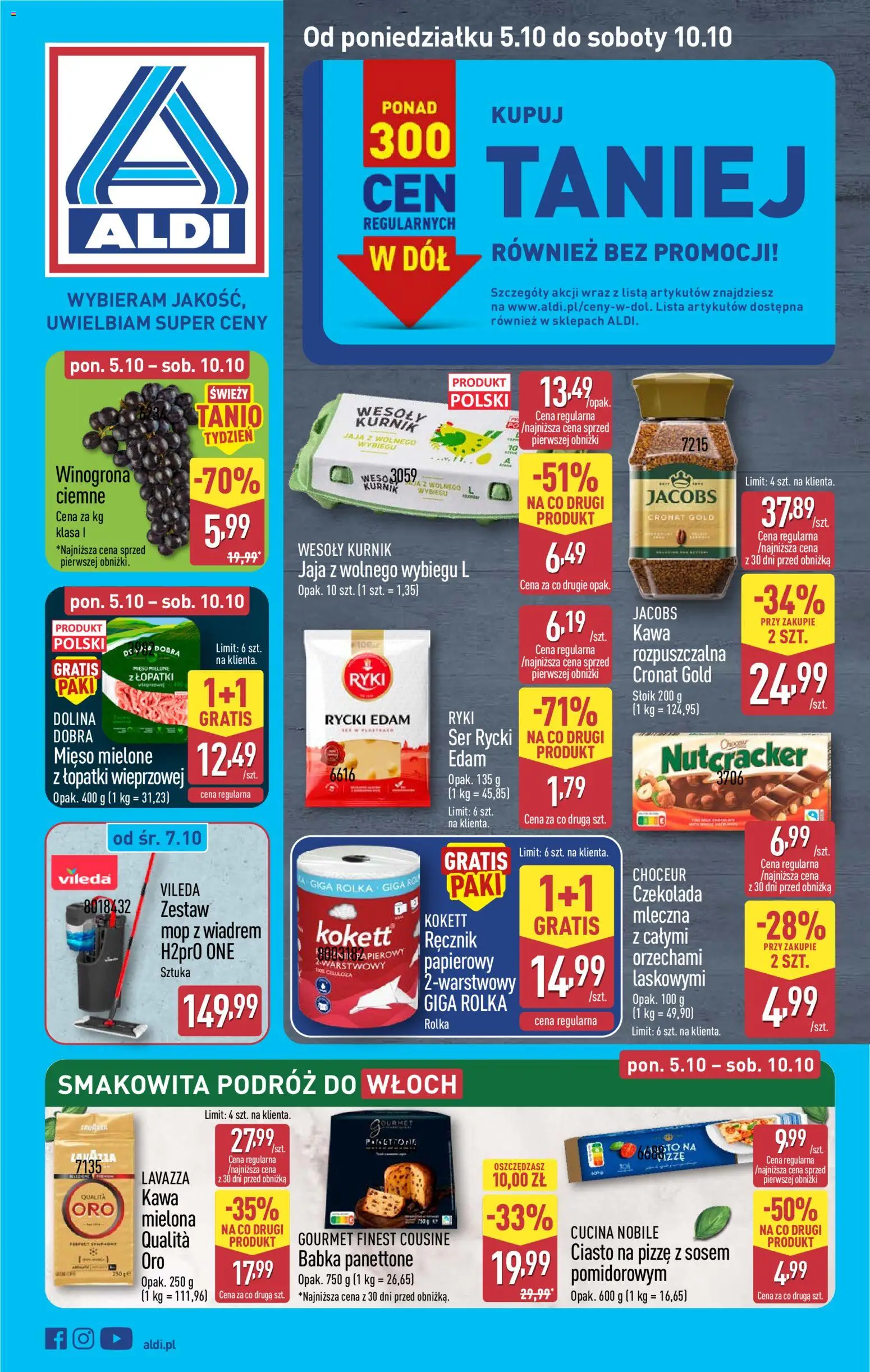 Aldi gazetka - strona 1- ważny od 05.10.2026