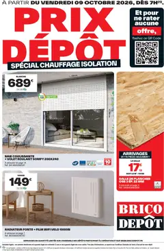 Aperçu Brico Dépôt catalogue valable à partir du 09/10/2026