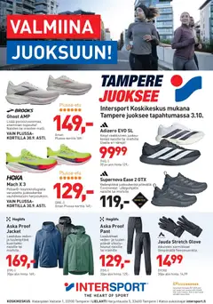Esikatselu Intersport tarjoukset voimassa alkaen 19/09/2026