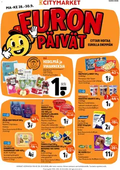 Esikatselu K-Citymarket tarjoukset voimassa alkaen 28/09/2026