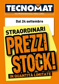 Anteprima Tecnomat catalogo valida dal 24/09/2026